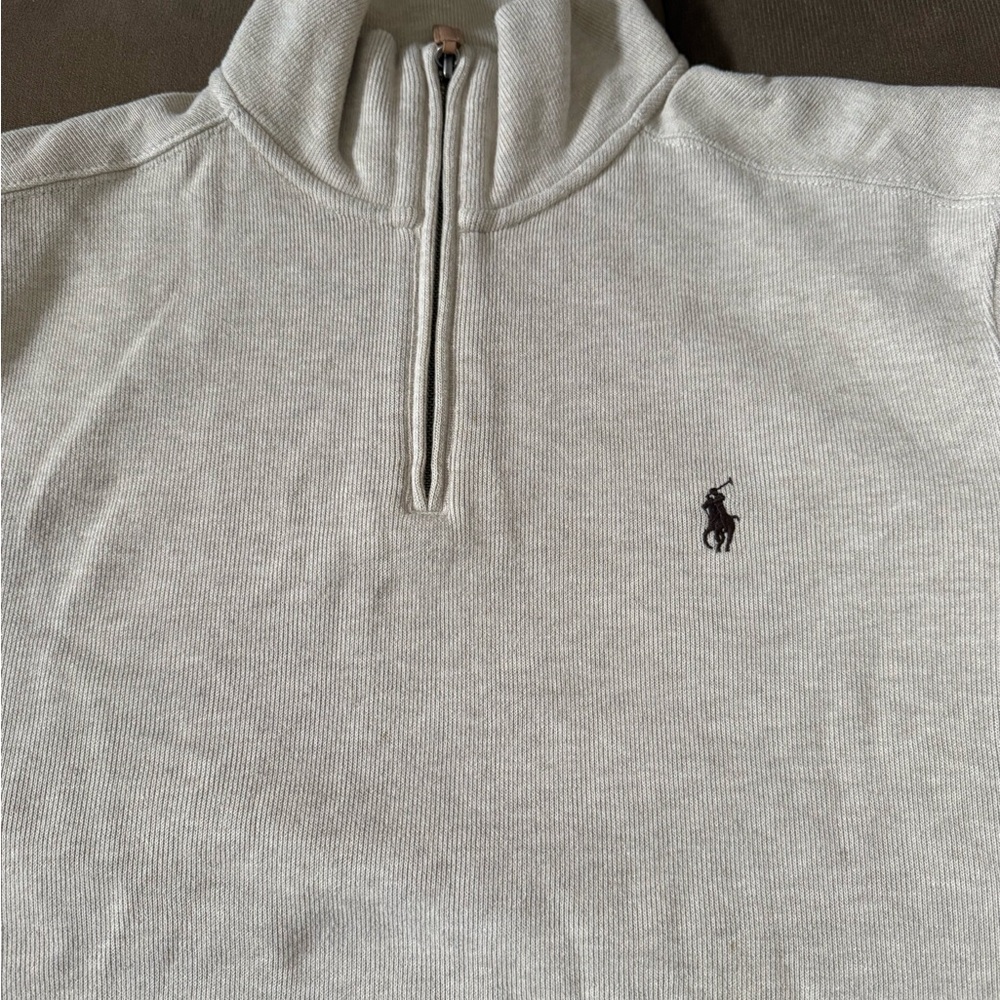 Ralph Lauren Beige Cotton Sweater